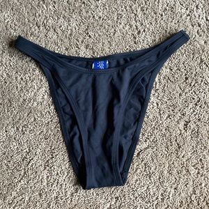 Black Cheeky Bikini Bottoms